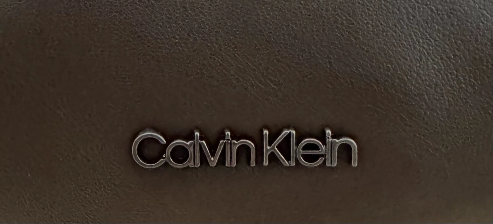 Authentieke Calvin Klein rugzak van bruin leer – photo 4